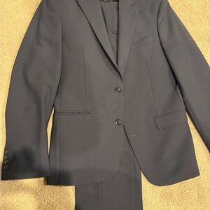 Navy Blue Men’s Blazer Suit